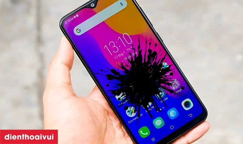 Màn hình Vivo Y93 bị chảy mực