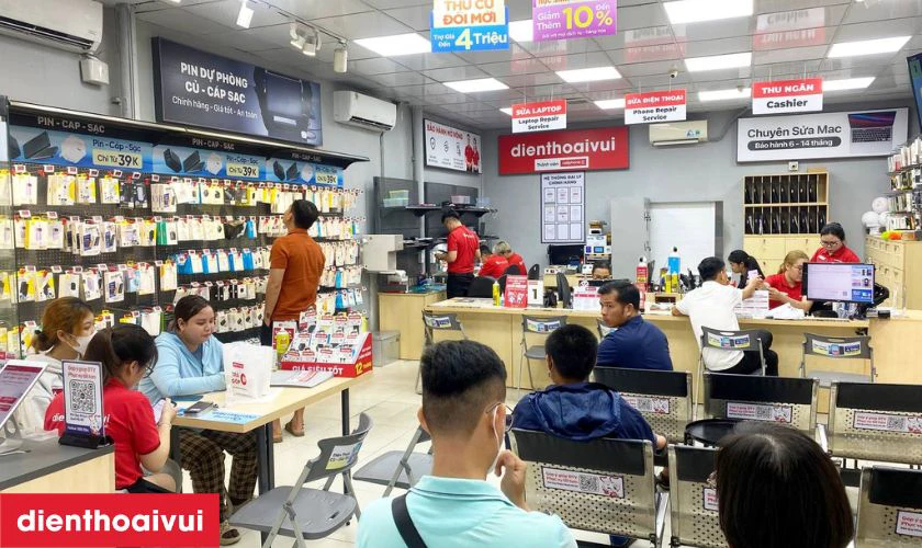 Dịch vụ thay màn hình Vsmart Aris Pro hãng Safety lấy liền tại Điện Thoại Vui