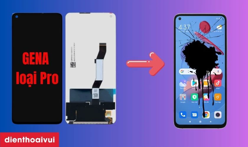 Màn hình Xiaomi 10T Pro 5G chính hãng GENA loại Pro là gì?