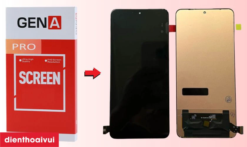 Màn hình Xiaomi 12T Pro chính hãng GENA loại Pro là gì?