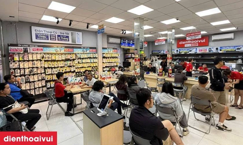 Sửa chữa nhanh gọn, chỉ từ 1 giờ là có thể lấy máy ngay
