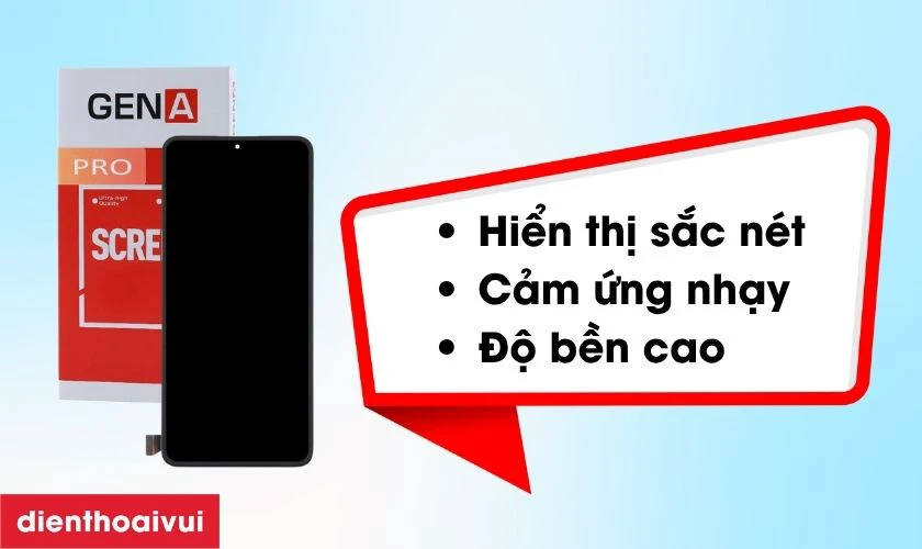 Màn hình chính hãng GENA loại Pro thay cho Xiaomi 13T có tốt không?