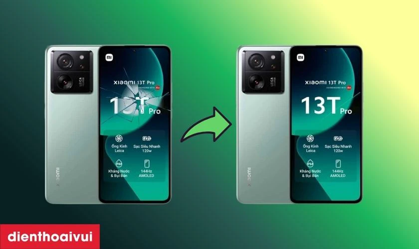 Dấu hiệu cần thay màn hình Xiaomi 13T Pro