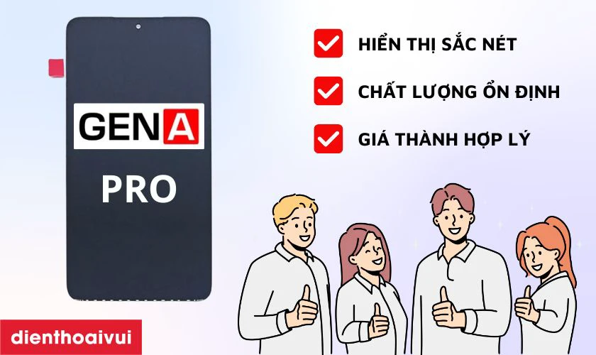 Có nên thay màn hình Xiaomi 14T rời hãng GENA loại Pro không?