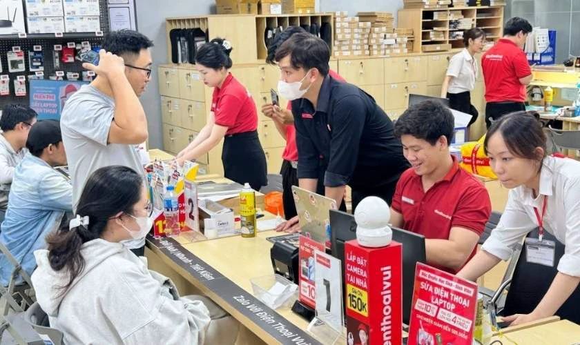 Quy trình thay màn hình Xiaomi Bình Dương tại Điện Thoại Vui