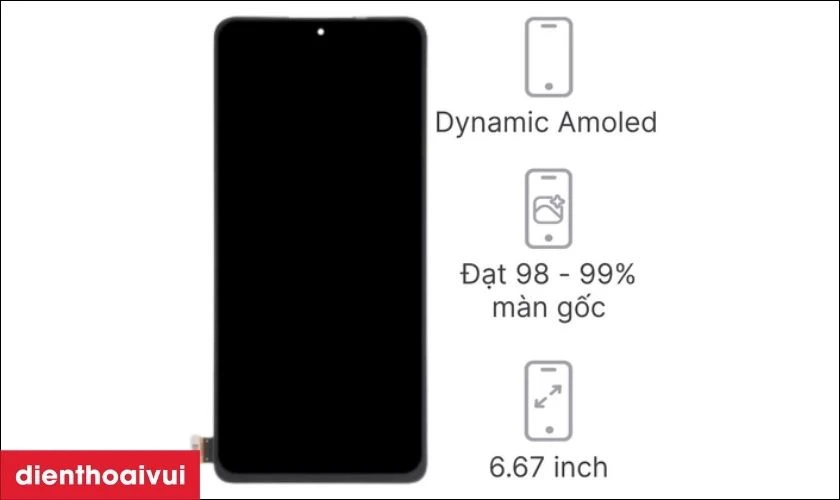 Màn hình chính hãng GENA loại Pro thay cho Xiaomi Note 11 Pro Plus 5G có tốt không?