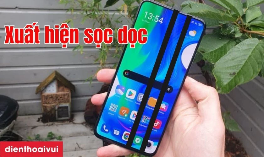 Màn hình Xiaomi Poco xuất hiện các vết sọc
