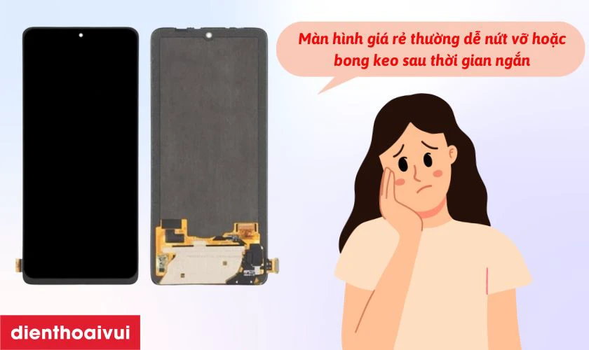 Thay màn hình Xiaomi Poco F3 Pro có ảnh hưởng gì không?