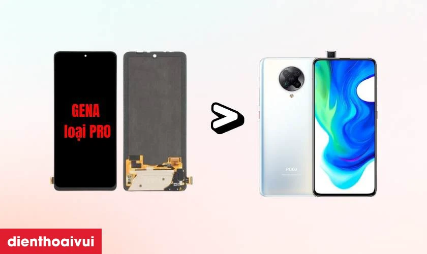 Thay màn hình Xiaomi Poco F3 Pro chính hãng GENA loại Pro