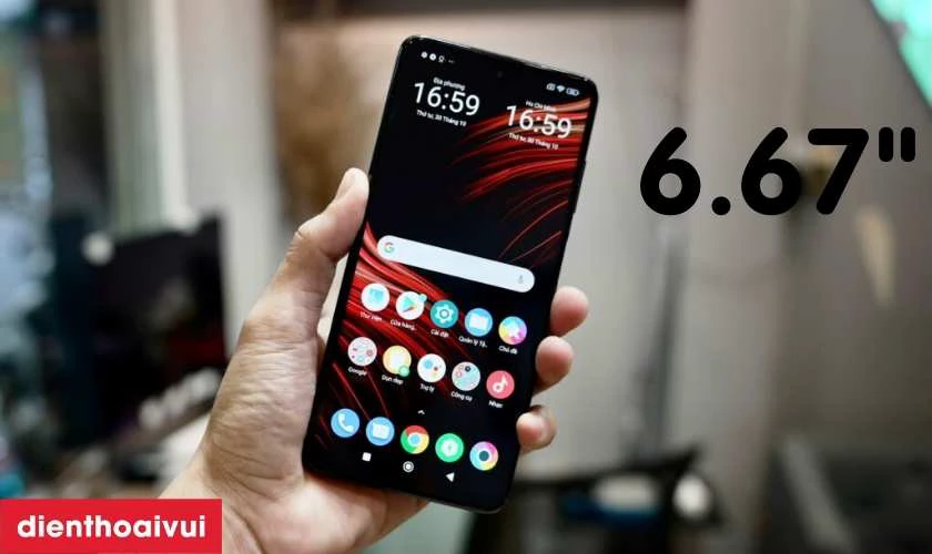 Đánh giá màn hình điện thoại Xiaomi Poco X3