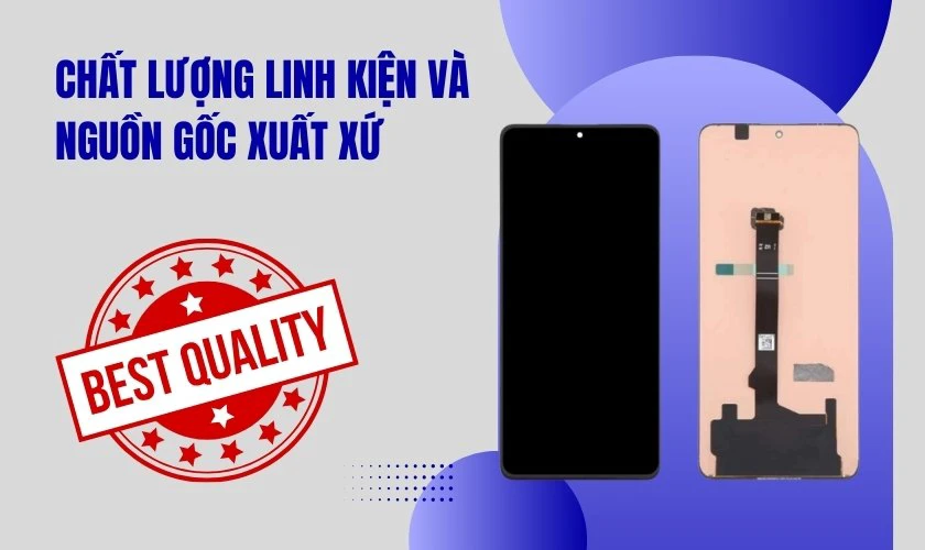 Thay màn hình Xiaomi quận Bình Tân