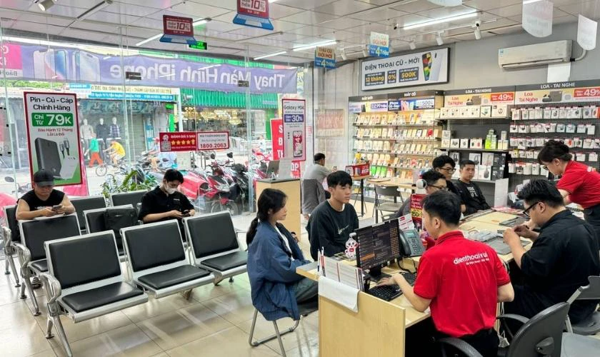 Quy trình thay màn hình Xiaomi quận Cầu Giấy tại Điện Thoại Vui