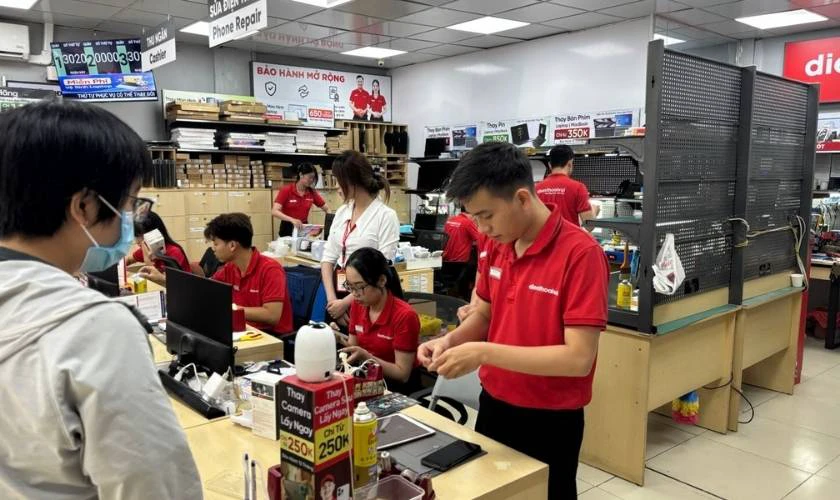 Quy trình thay màn hình Xiaomi quận Hoàn Kiếm tại Điện Thoại Vui