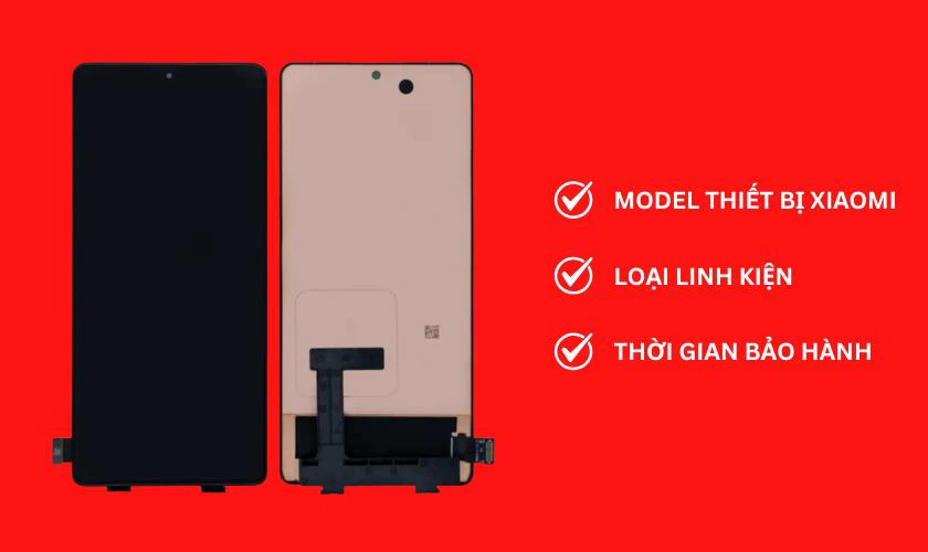 Yếu tố ảnh hưởng đến giá Thay màn hình Xiaomi quận Nam Từ Liêm