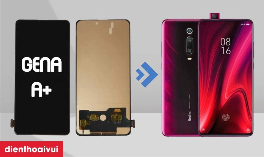 Màn hình chính hãng GENA loại A+ thay cho Xiaomi Redmi K20 Pro có tốt không