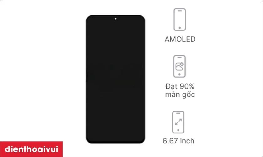 Màn hình Xiaomi Redmi K40 chính hãng GENA loại Pro là gì?