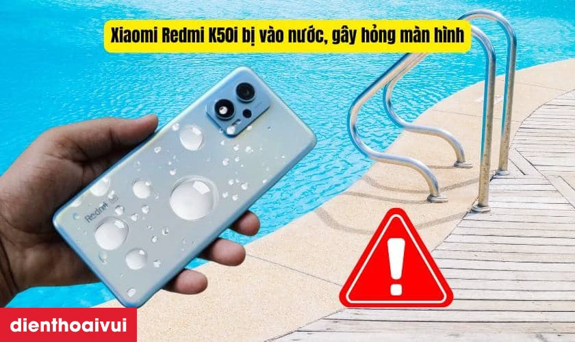 Nguyên nhân màn hình Xiaomi Redmi K50i bị hư
