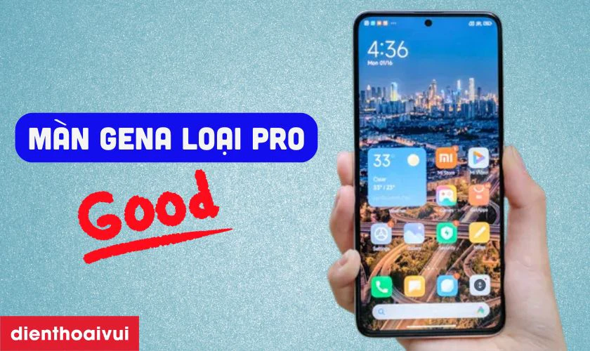 Màn hình chính hãng GENA loại Pro thay cho Xiaomi Redmi K60 Ultra có tốt không?