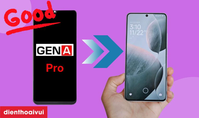 Có nên thay màn hình Redmi K70E rời hãng GENA loại Pro không?