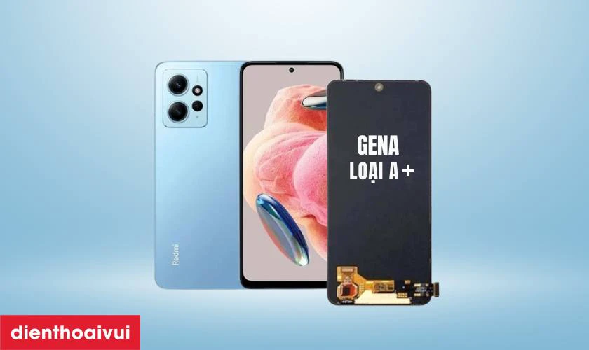 Màn hình chính hãng GENA loại A+ thay cho Xiaomi Redmi Note 12 (4G/5G) có tốt không?