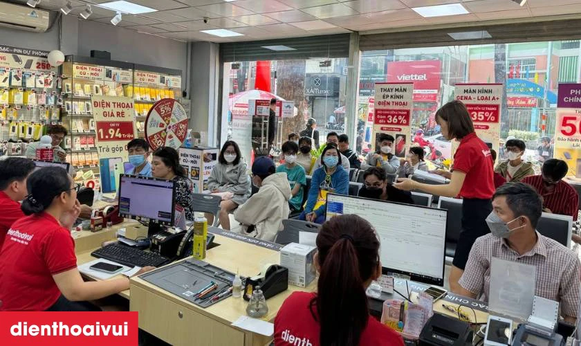 Thay màn hình Xiaomi Redmi Note 12s giá rẻ, lấy liền tại Điện Thoại Vui
