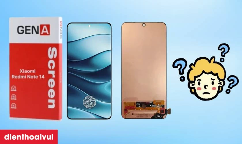 M&agrave;n h&igrave;nh Xiaomi Redmi Note 14 ch&iacute;nh h&atilde;ng GENA loại Pro l&agrave; g&igrave;?