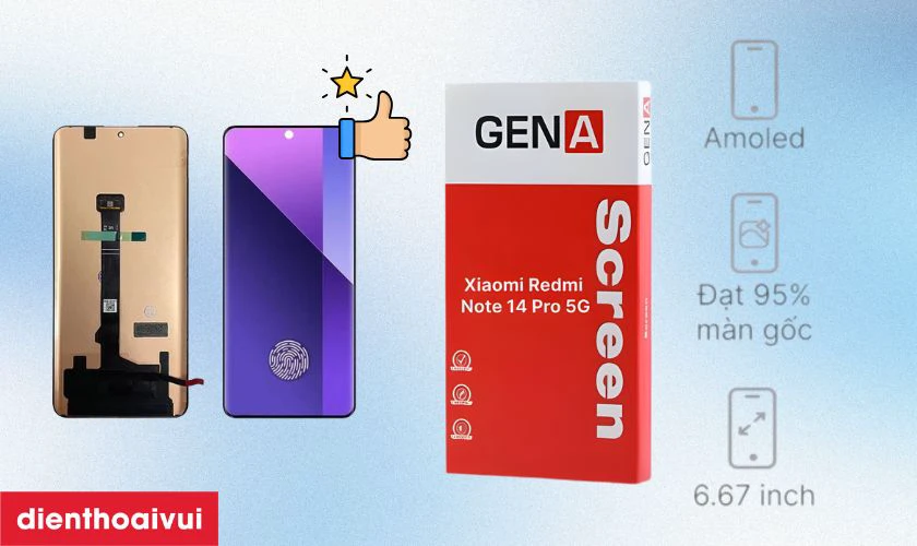 Cần lưu &yacute; g&igrave; khi thay m&agrave;n h&igrave;nh Redmi Note 14 Pro 5G?