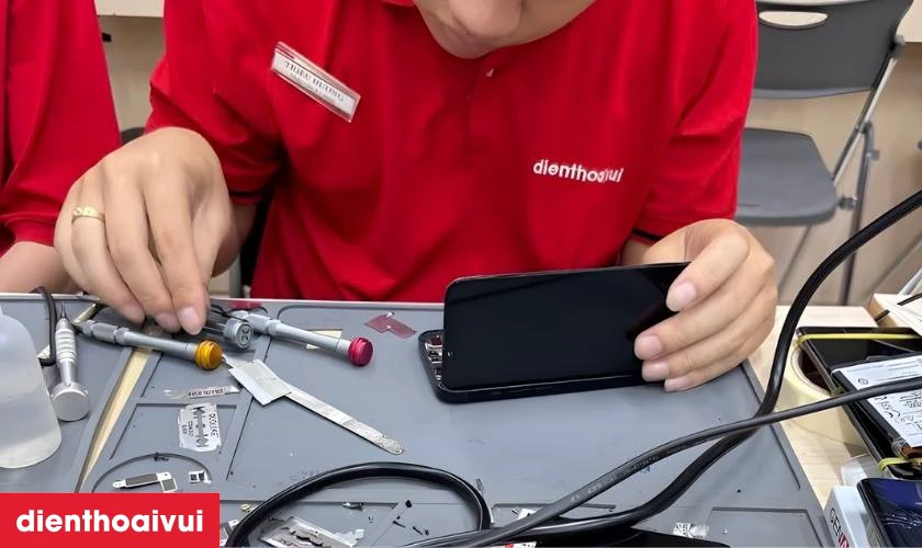 Quy tr&igrave;nh thay m&agrave;n h&igrave;nh Xiaomi Redmi Note 14 Pro Plus chuy&ecirc;n nghiệp