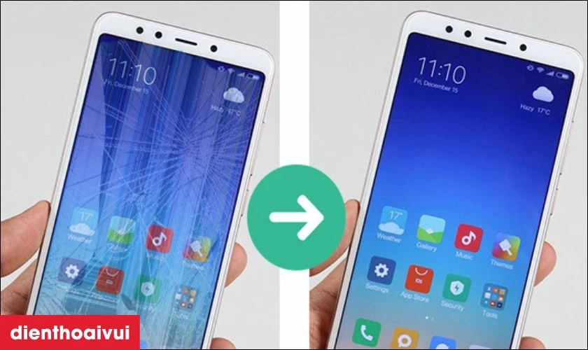 Thay màn hình Xiaomi Redmi Note 5 Pro chính hãng Safety là lựa chọn tốt nhất