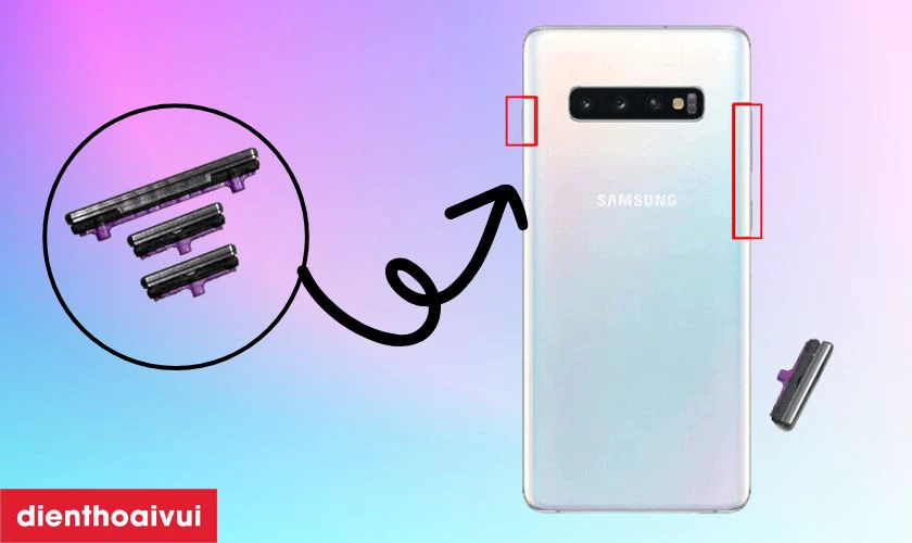 Thay nút nguồn hãng Safety Samsung Galaxy S10 Plus là gì?