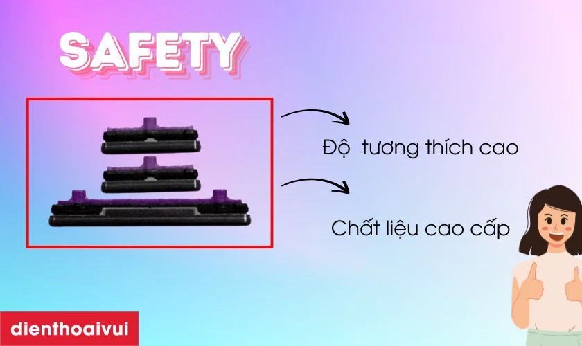 Thay nút nguồn hãng Safety Samsung Galaxy S10 Plus có tốt không?