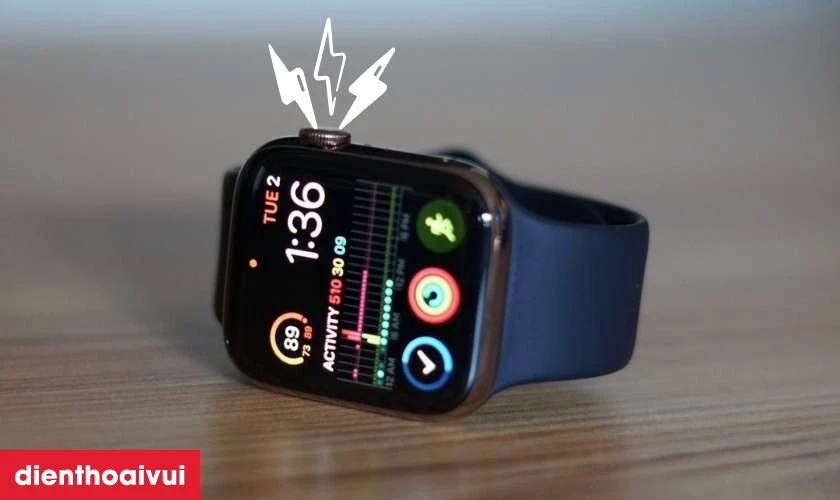 Nguy&ecirc;n nh&acirc;n khiến Digital Crown Apple Watch Series 4 44mm loại Pro bị hư