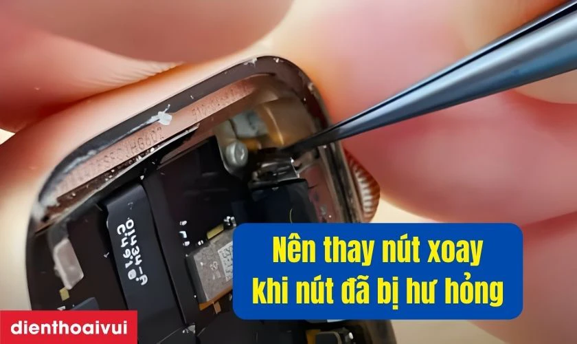 Có nên thay nút xoay Digital Crown Apple Watch loại Pro không?