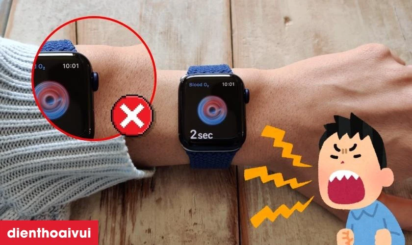 Thay n&uacute;t xoay Digital Crown Apple Watch Series 6 44mm loại Pro