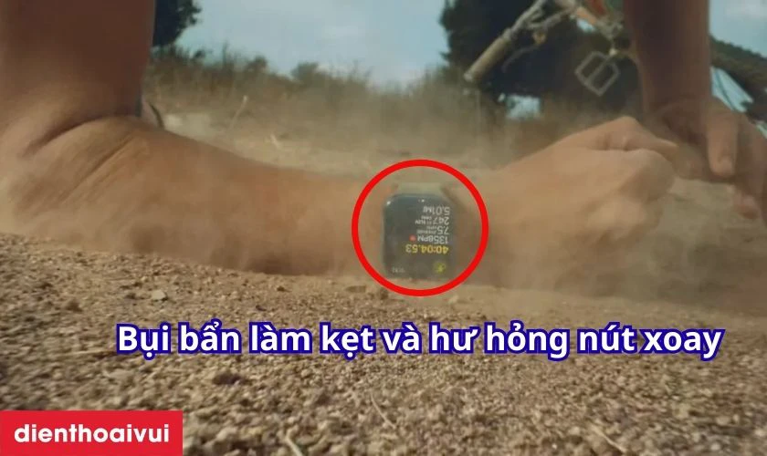 Bụi khiến Digital Crown Apple Watch Series SE bị hư