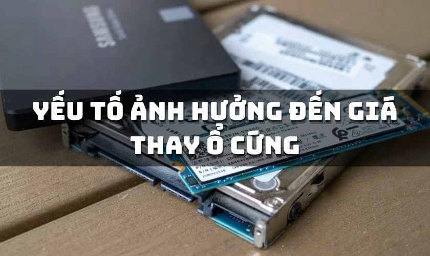 Thay ổ cứng Laptop quận 9