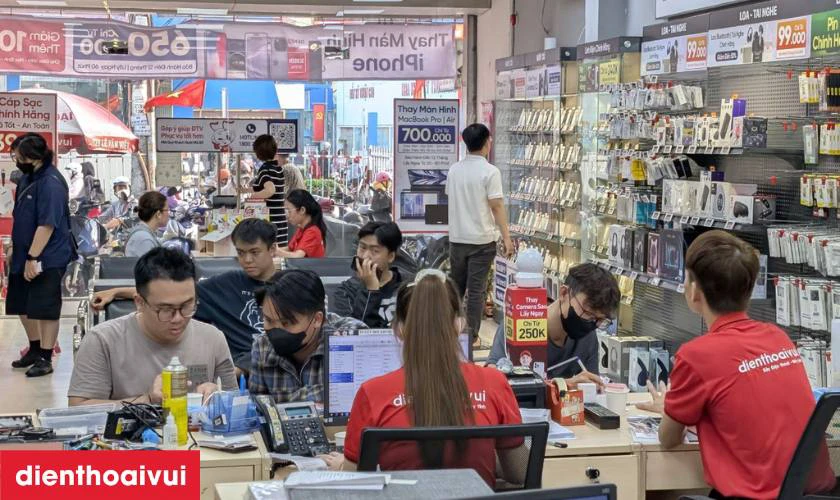 Thay ổ cứng MacBook Air tại hệ thống sửa chữa Điện Thoại Vui 
