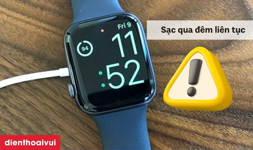 Nguyên nhân pin Apple Watch Series SE 2022 44mm nhanh chai, hư hỏng