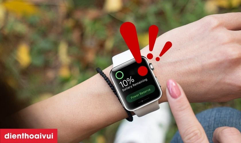 Dấu hiệu bạn cần thay pin Apple Watch Series SE 40mm