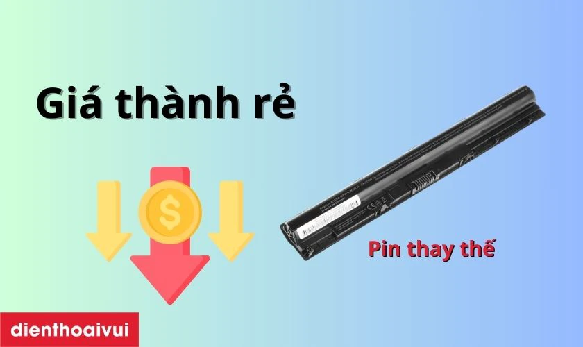 Pin linh kiện thay cho laptop Dell Inspiron 15 5559 giá rẻ hơn