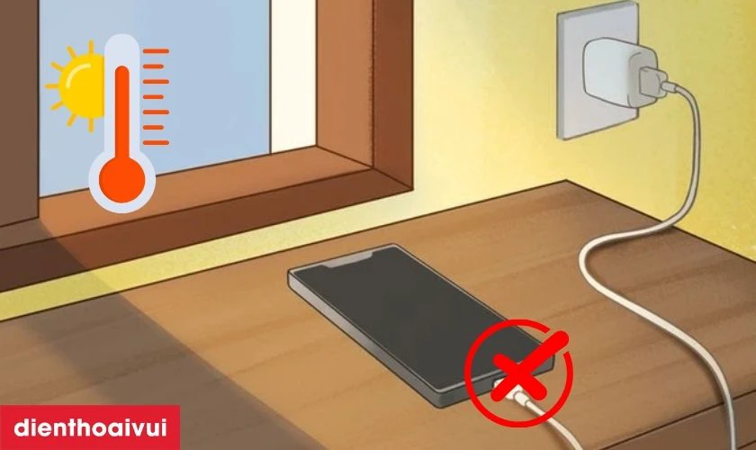 Nhiệt độ và môi trường sử dụng không phù hợp