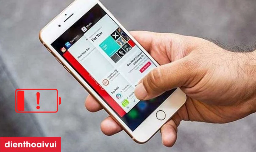 Cài đặt và ứng dụng chạy ngầm gây quá tải