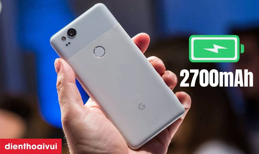 Đánh giá pin điện thoại Google Pixel 2