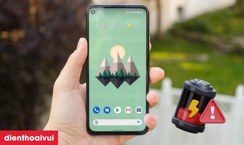 Nguyên nhân pin Google Pixel 4a bị tụt pin
