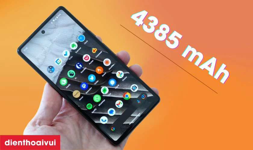 Đánh giá pin điện thoại Google Pixel 7A