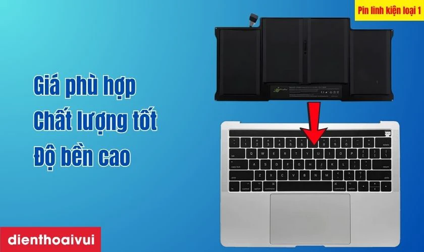 Pin linh kiện là loại pin được sản xuất bởi các bên thứ ba