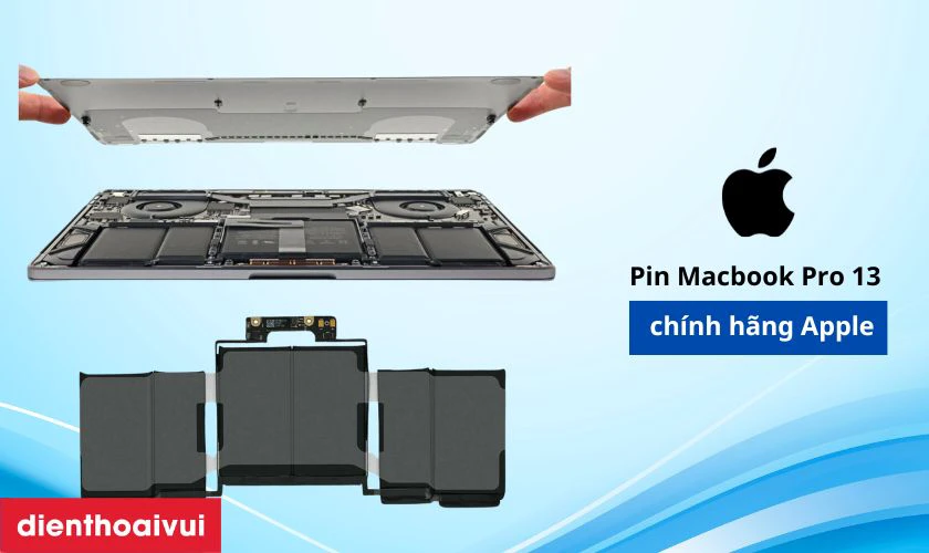 Pin chính hãng là loại pin được sản xuất trực tiếp bởi Apple