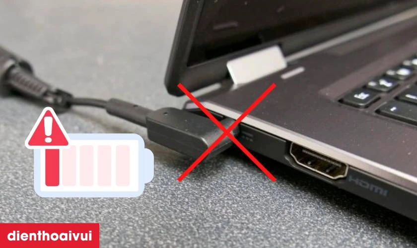 Dấu hiệu laptop HP Pavilion 14 AL cần thay pin