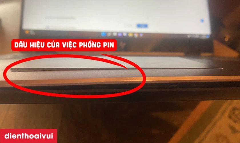 Dấu hiệu laptop HP Pavilion 15 DA0054TU cần thay pin