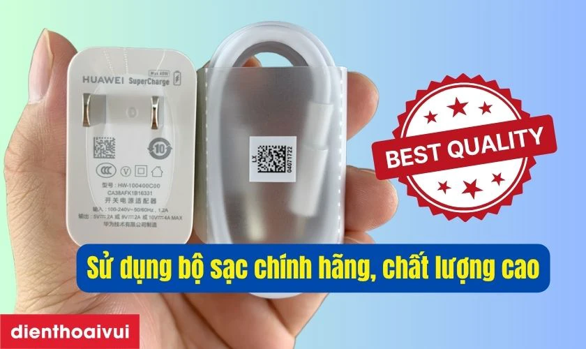 C&aacute;ch sạc pin Huawei Mate 30 Pro đ&uacute;ng c&aacute;ch
